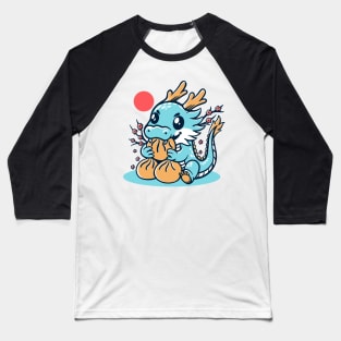 Cute Baby Dragon Baseball T-Shirt